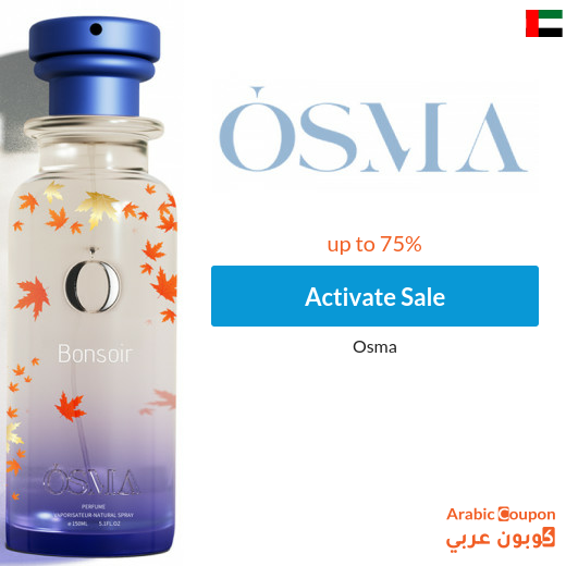 Osma Sale and Offers up to 75% in UAE - 2026