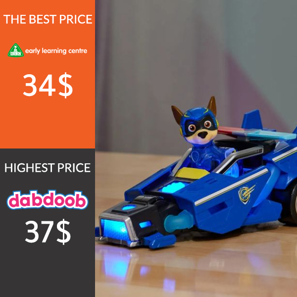 The best price for Paw Patrol car from ELC