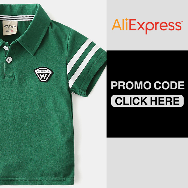Summer Boys Active Polo T-Shirt - Aliexpress promo code