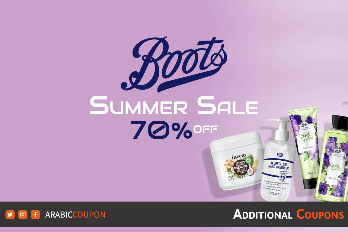 Boots Pharmacy UAE announced 70 Sale