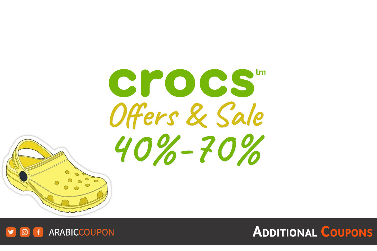 Discover Crocs UAE Sale up to 70% off.