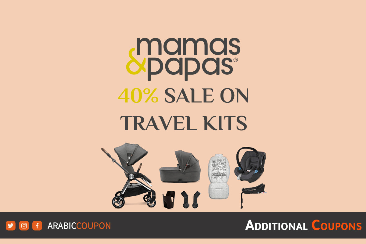 Shop travel kits with 40 Mamas & Papas SALE and coupon in UAE